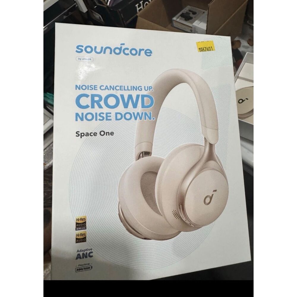 Soundcore by Anker Space One Wireless ANC Headphones – Open Box